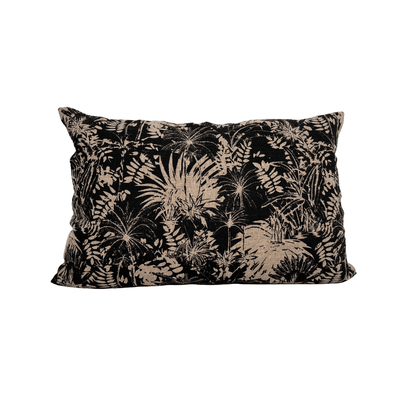 Zoco Home - Fodera per cuscino in lino | Ahe Palm | Colore naturale 40x60 cm