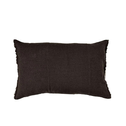 Zoco Home Decor/Textile Linen Cushion Cover | Black 40x60cm