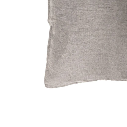Funda de cojín de lino Zoco Home | Gris, 45 x 45 cm
