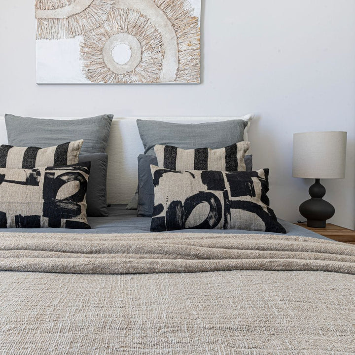 Zoco Home Linen Cushion Cover | Makale | Linen Sand 40x60cm