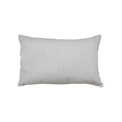 Zoco Home - Fodera per cuscino in lino | Bianco stonewashed | 40x60 cm