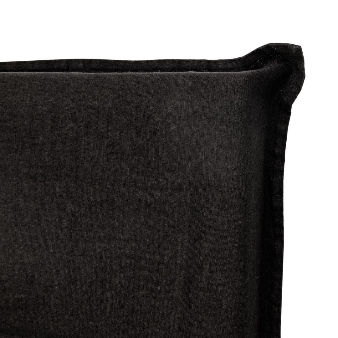 Zoco Home Furniture Linen Headboard | Black