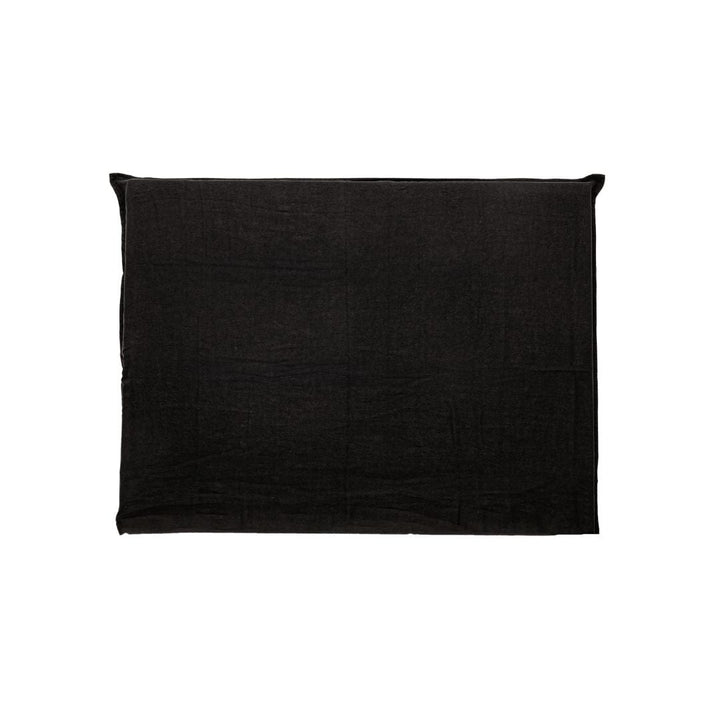 Zoco Home Furniture Linen Headboard Cover | Black