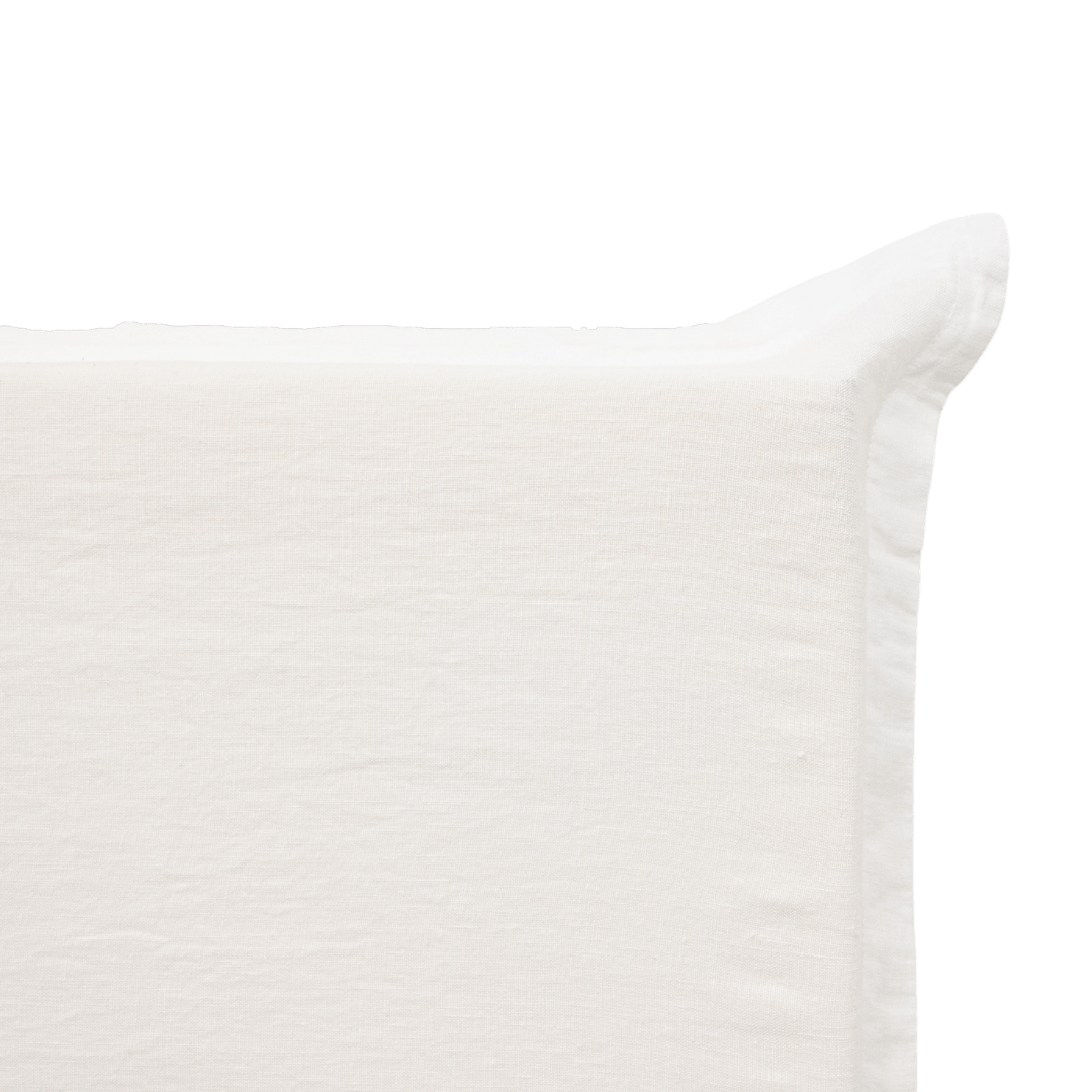 Zoco Home Linen Headboard Cover | White