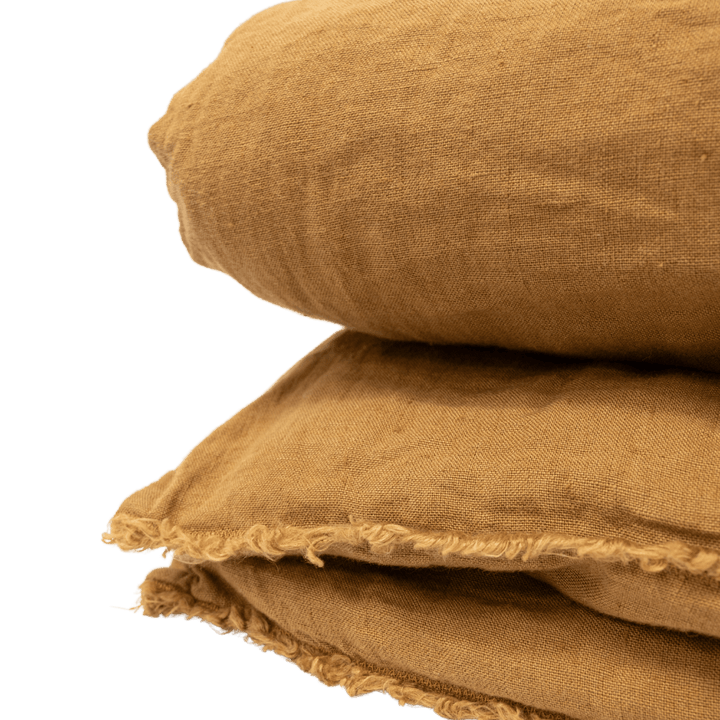 Zoco Home Linen Quilt Cover | Tobacco 200x85cm
