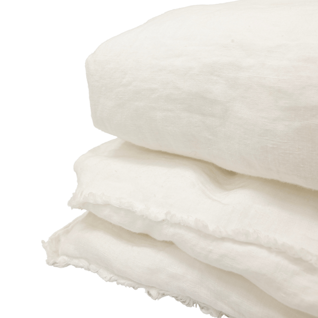 Zoco Home Textiles Linen Quilt | Ivory 200x85cm