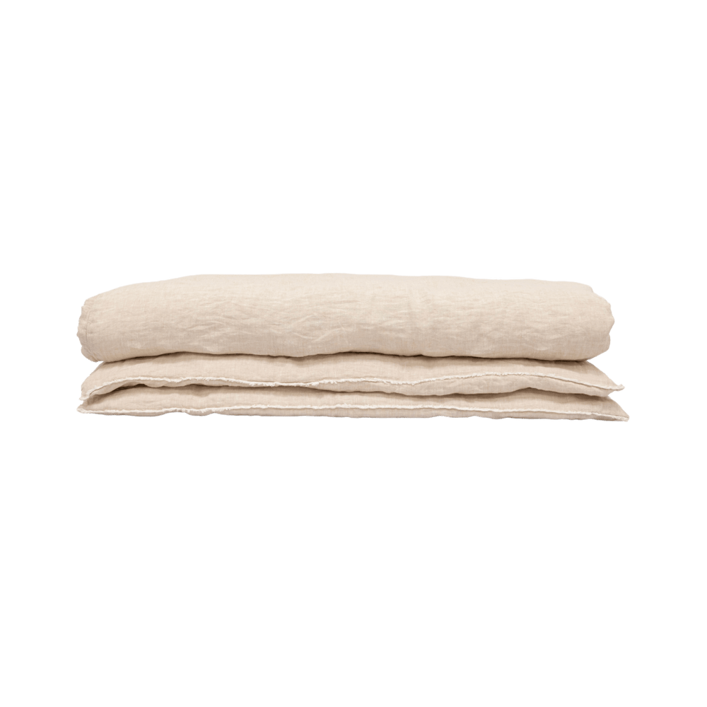 Zoco Home Textiles Linen Quilt | Natural 200x85cm