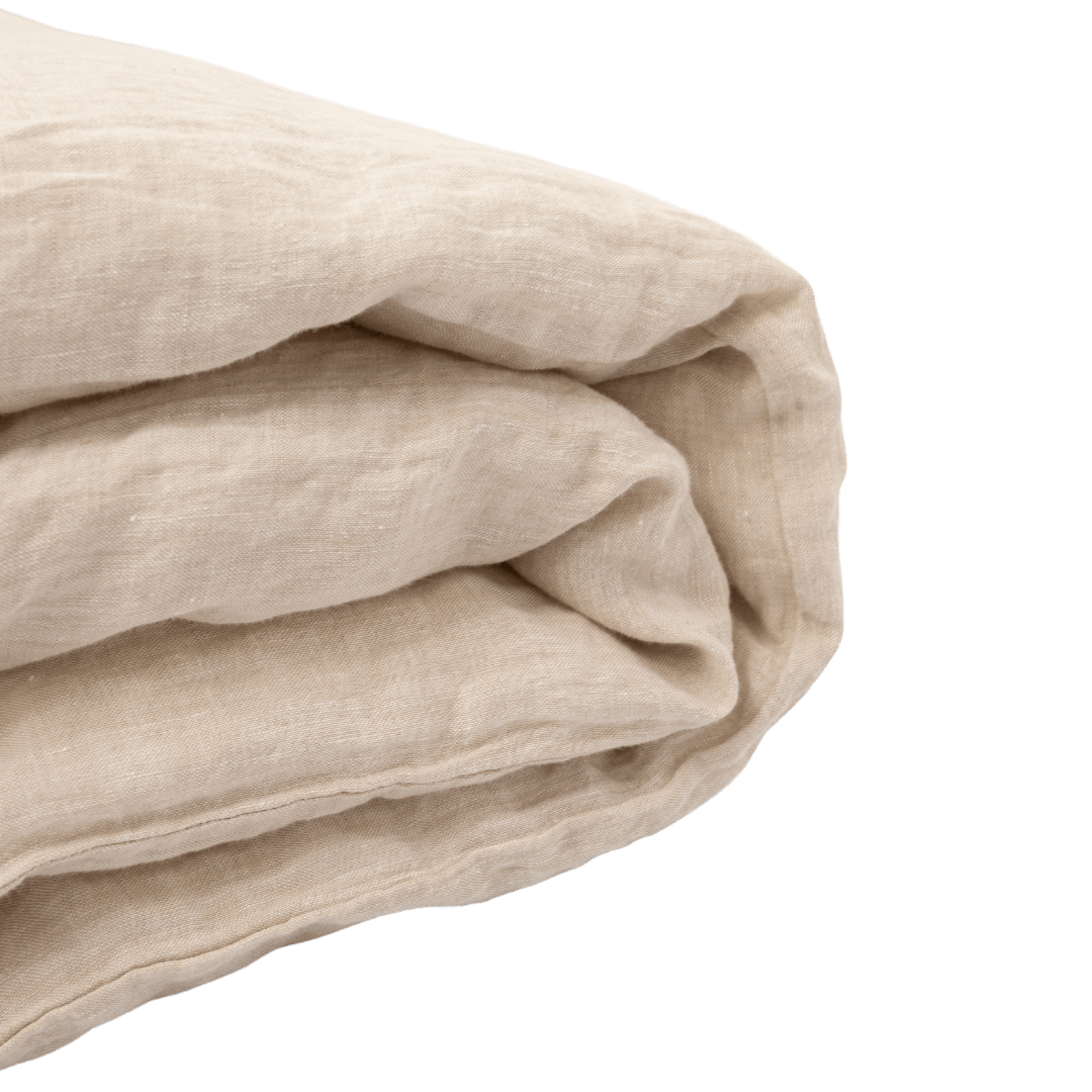 Zoco Home Textiles Linen Quilt | Natural 200x85cm