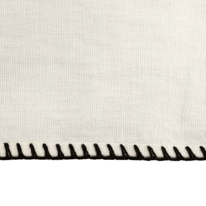 Zoco Home Decor/Textile Linen Tablecloth | Ivory 160x350cm