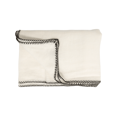 Zoco Home Decor/Textile Linen Tablecloth | Ivory 160x350cm