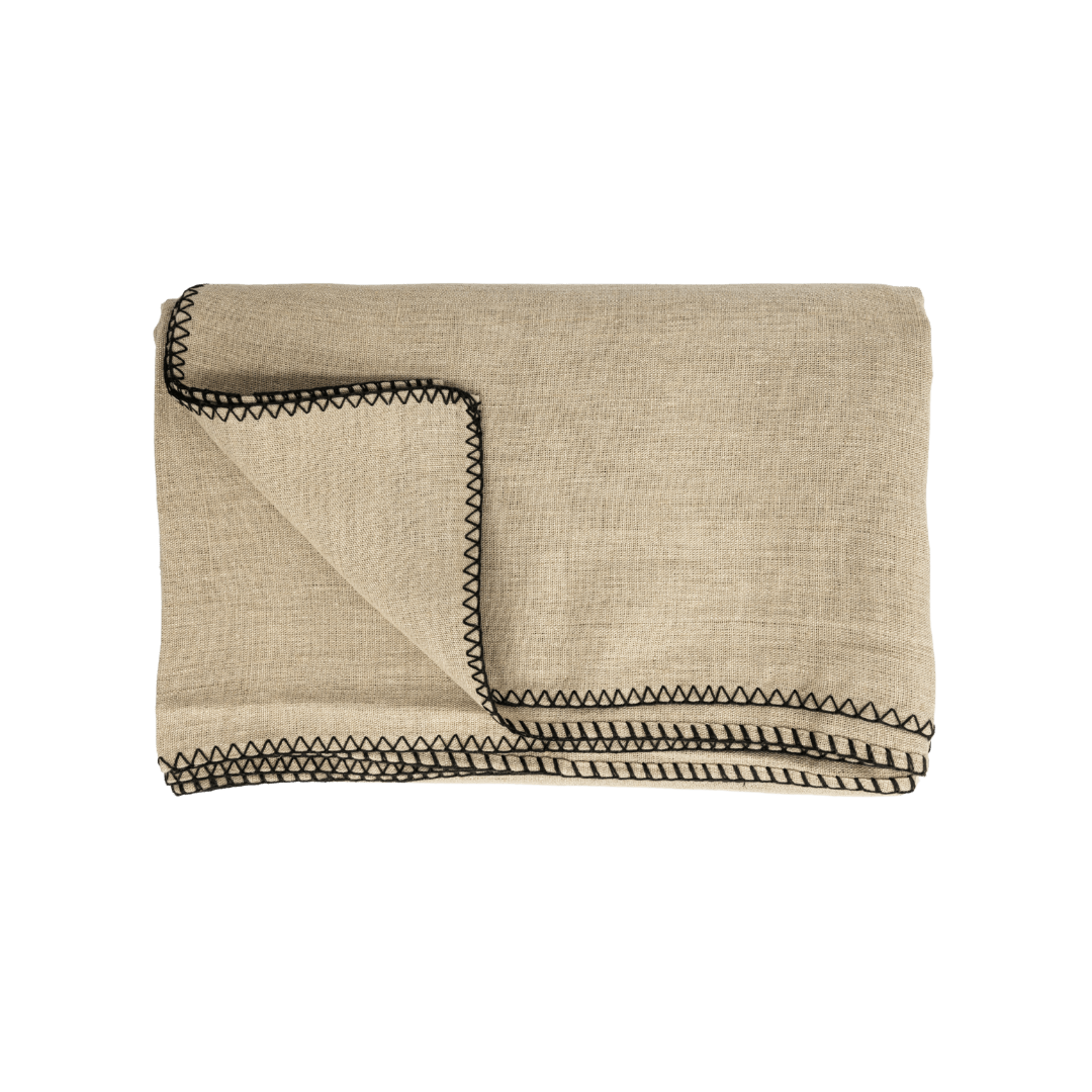 Zoco Home Linen Tablecloth | Natural 160x350cm