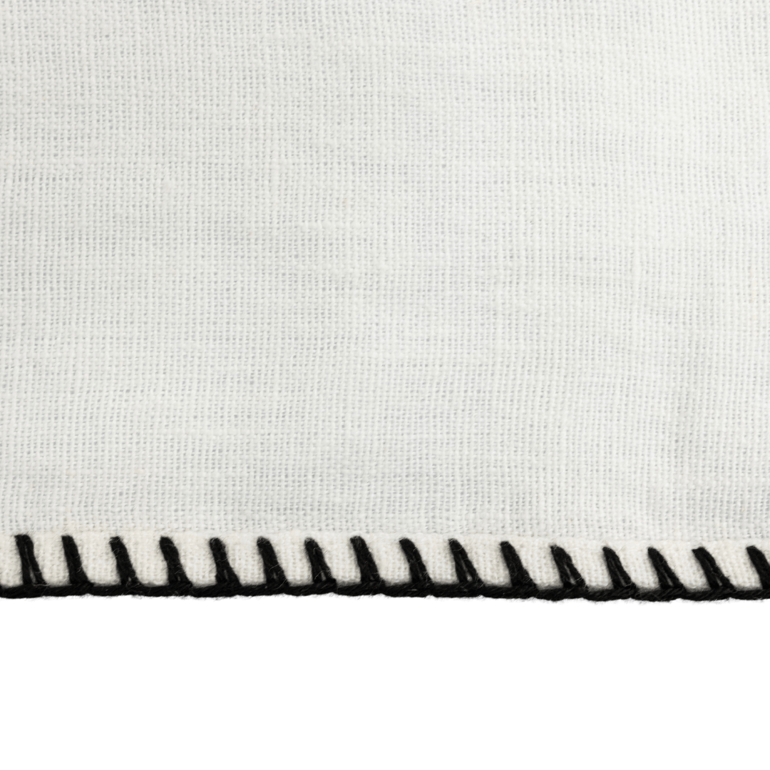 Zoco Home Decor/Textile Linen Tablecloth | White 160x350cm