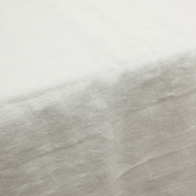 Zoco Home Tischdecke aus Leinen | Weiß 160 x 350 cm