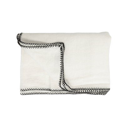 Zoco Home Decor/Textile Linen Tablecloth | White 160x350cm