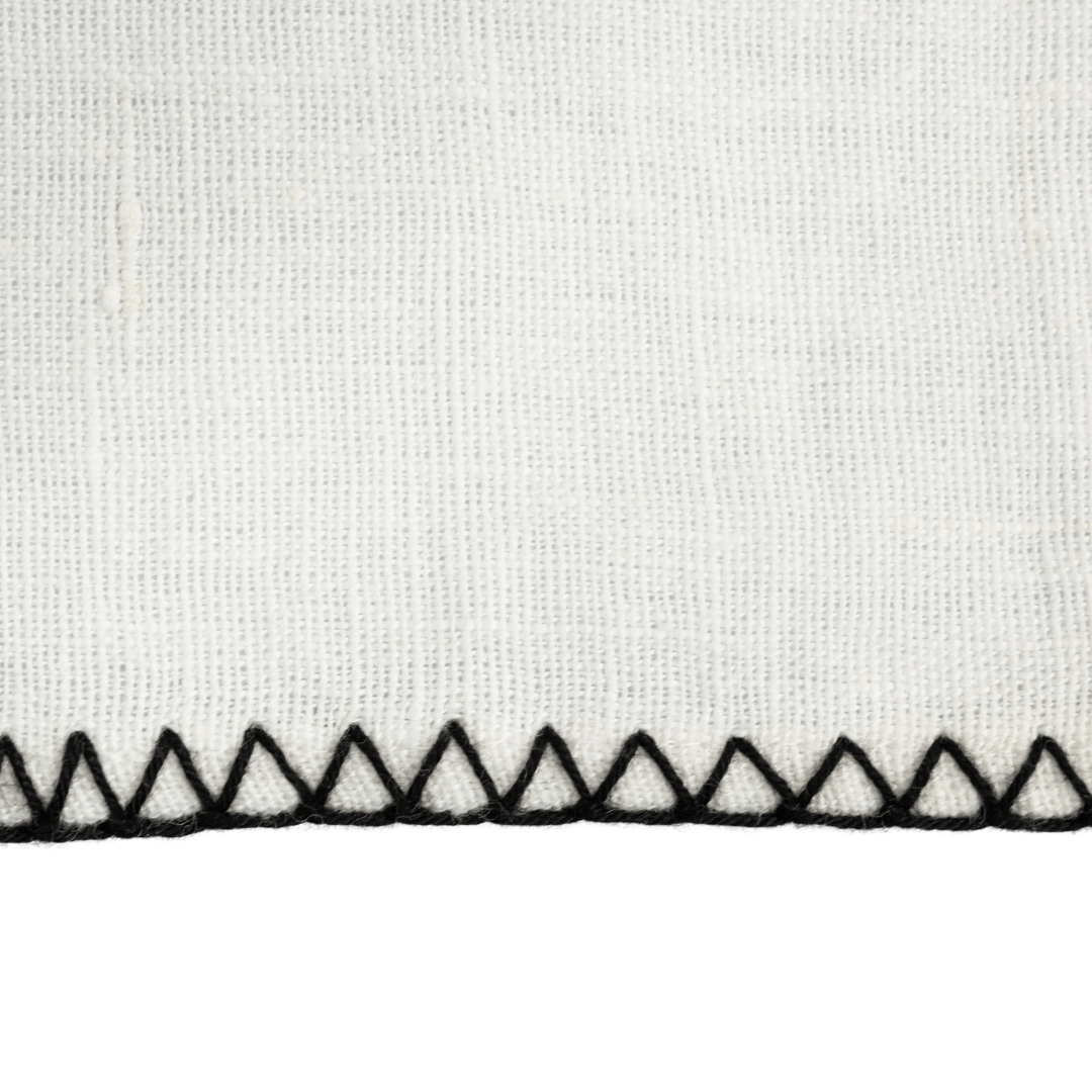 Zoco Home Decor/Textile Linen Tablecloth | White 160x350cm