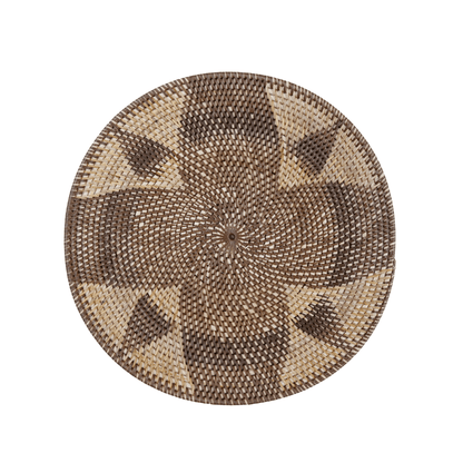 Zoco Home Decor/Accessories Lontar Deco Basket | Diamond Motif | 40cm