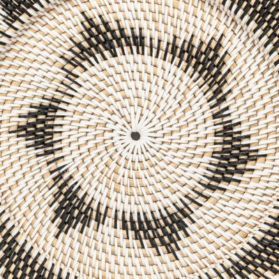 Zoco Home Decor/Accessories Lumos Wall Deco Basket | Black/White | 50cm