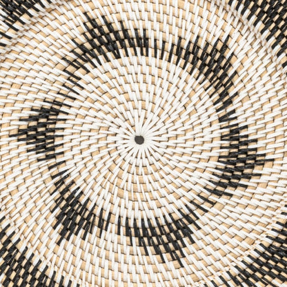 Zoco Home Decor/Accessories Lumos Wall Deco Basket | Black/White | 50cm