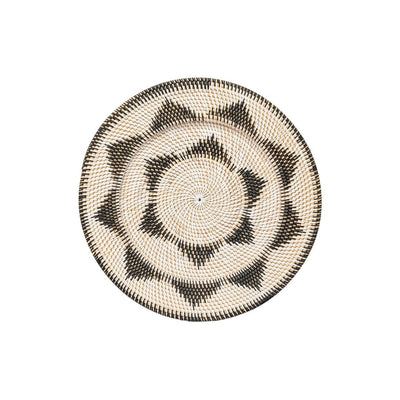 Zoco Home Decor/Accessories Lumos Wall Deco Basket | Black/White | 50cm