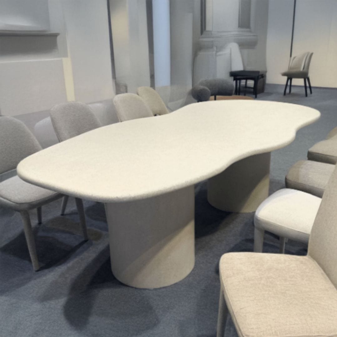 Zoco Home Lynea Cement Dining Table | 300x100x76