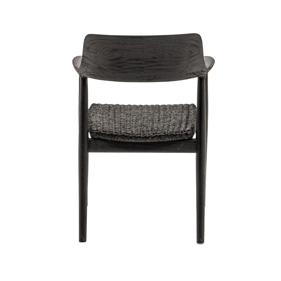 Zoco Home Outdoor/Chair/Dining Lyra Dining Chair | Black