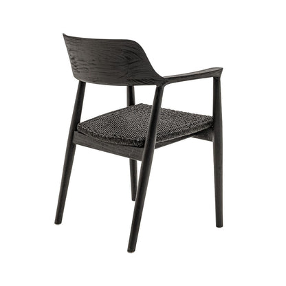 Zoco Home Outdoor/Chair/Dining Lyra Dining Chair | Black