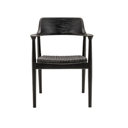 Zoco Home Outdoor/Chair/Dining Lyra Dining Chair | Black