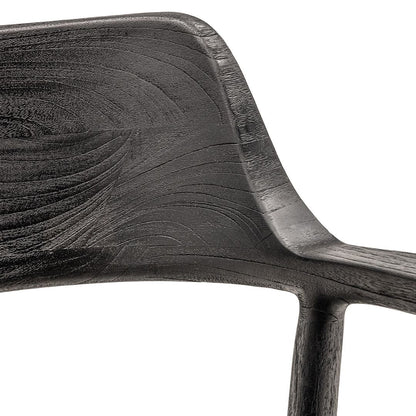 Zoco Home Outdoor/Chair/Dining Lyra Dining Chair | Black