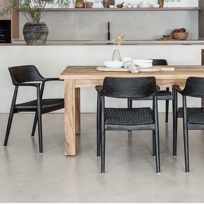 Zoco Home Outdoor/Chair/Dining Lyra Dining Chair | Black