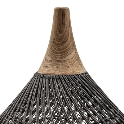 Zoco Home Decor/Lighting/Ceiling Lighting Mallorca Ceiling Lamp | Black | 60cm