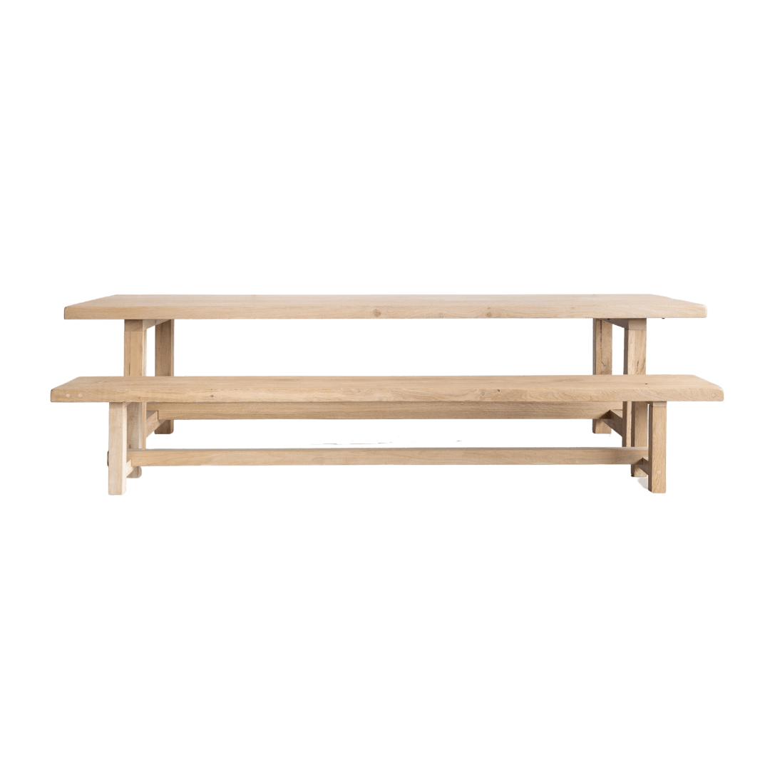 Zoco Home Furniture/Chair Mallorca Oak Bench | 280x40cm
