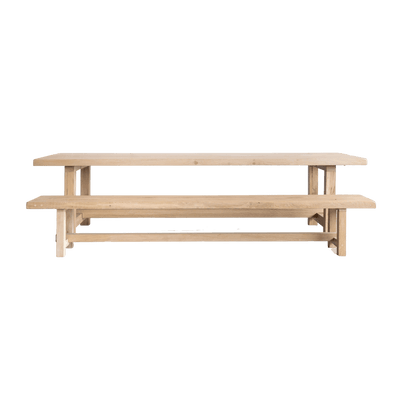 Zoco Home Furniture/Chair Mallorca Oak Bench | 280x40cm
