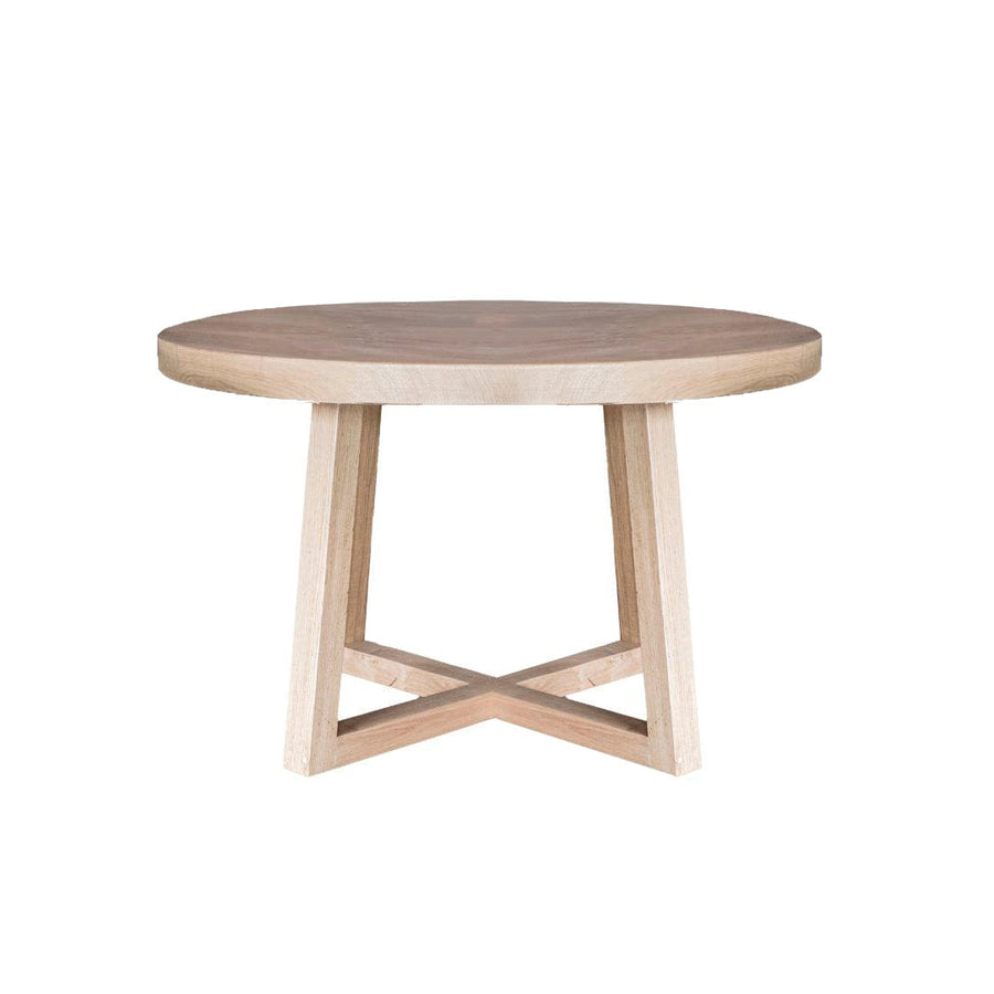 Zoco Home Mallorca Oak Round Dining Table | 120cm