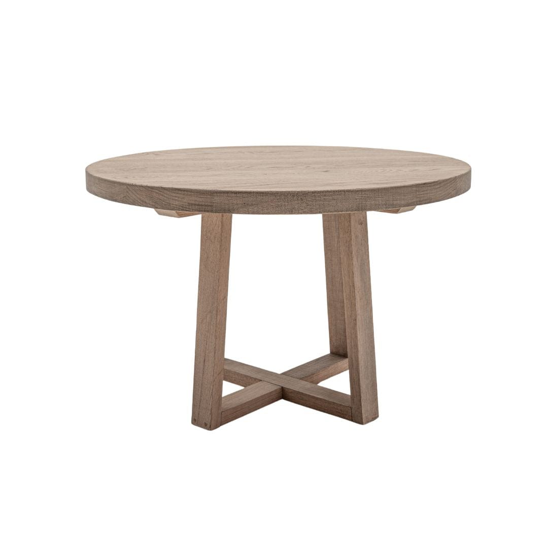 Zoco Home Furniture/Table/Dining Mallorca Oak Round Dining Table | 120cm