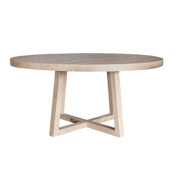 Zoco Home Mallorca Oak Round Dining Table | 160cm