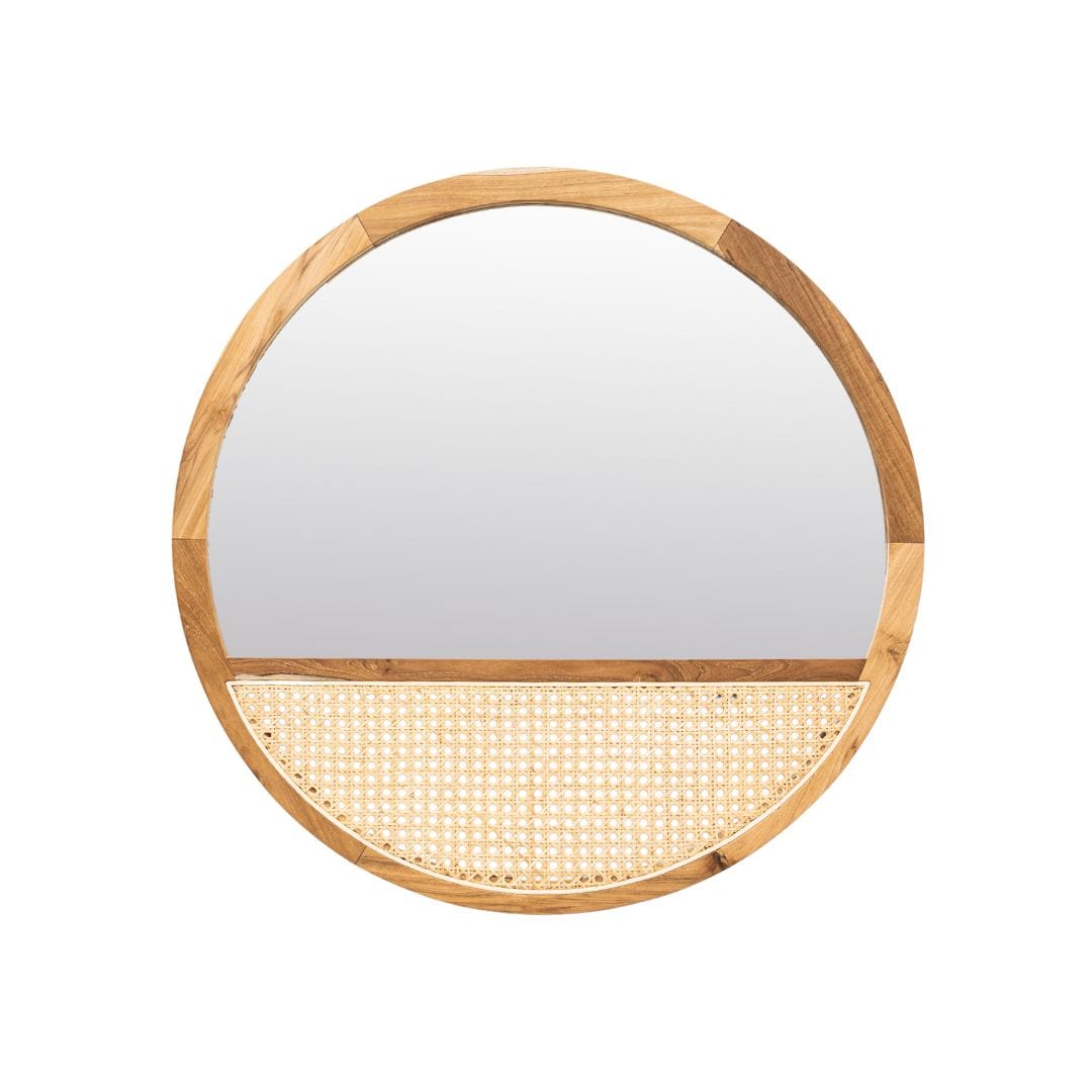 Zoco Home Decor/Accessories Maluku Round Mirror | 80cm