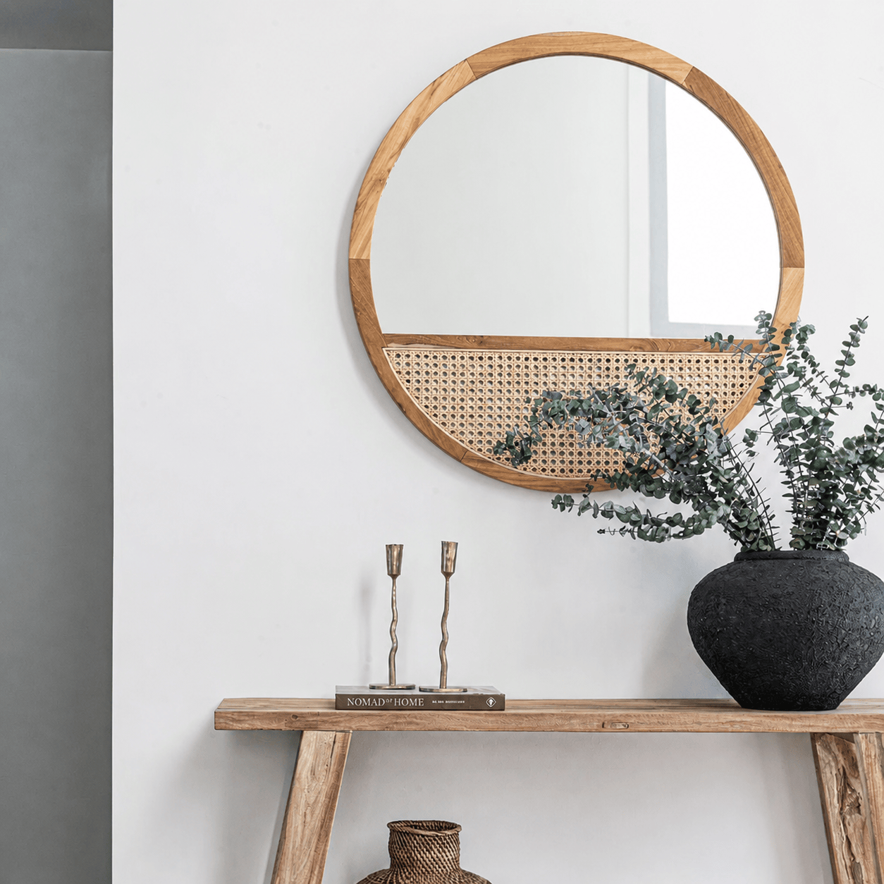 Zoco Home Decor/Accessories Maluku Round Mirror | 80cm