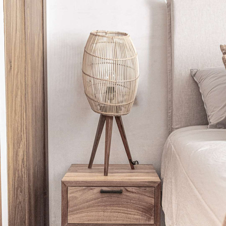 Zoco Home Maluku Table Lamp | Natural 26x65cm