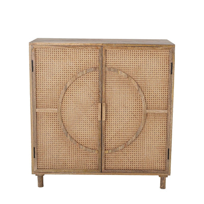 Zoco Home Mangoholz-Schrank | Naturfarben 95 x 40 x 100 cm