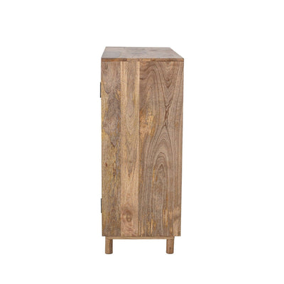 Zoco Home Mangoholz-Schrank | Naturfarben 95 x 40 x 100 cm
