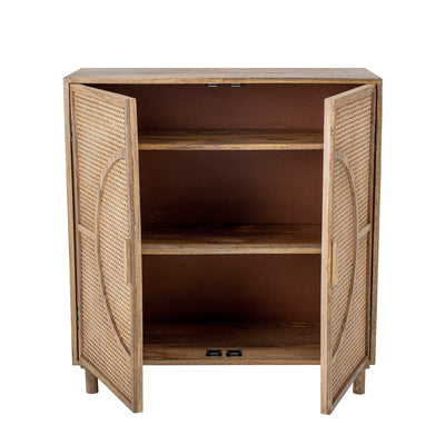Zoco Home Mangoholz-Schrank | Naturfarben 95 x 40 x 100 cm