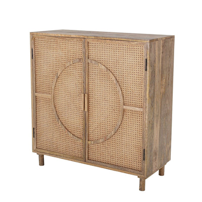 Zoco Home Mangoholz-Schrank | Naturfarben 95 x 40 x 100 cm