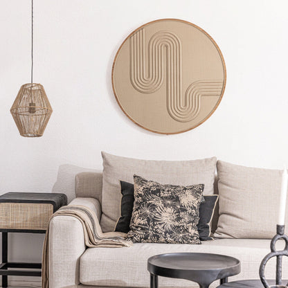 Zoco Home Decor/Accessories Maze Wall Art | Natural