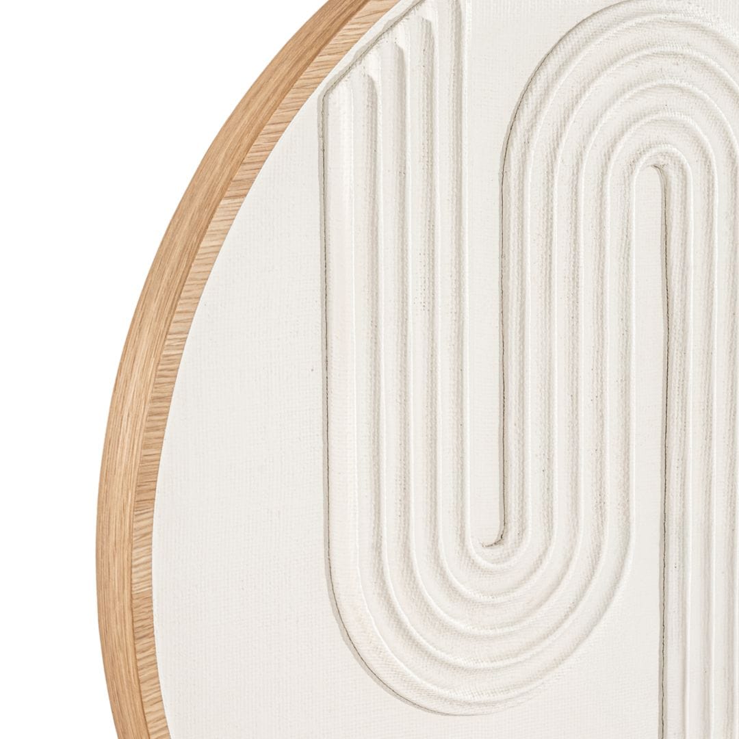 Zoco Home Decor/Accessories Maze Wall Art | Off-White