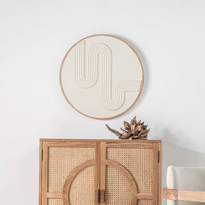 Zoco Home Decor/Accessories Maze Wall Art | Off-White