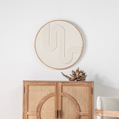 Zoco Home Decor/Accessories Maze Wall Art | Off-White