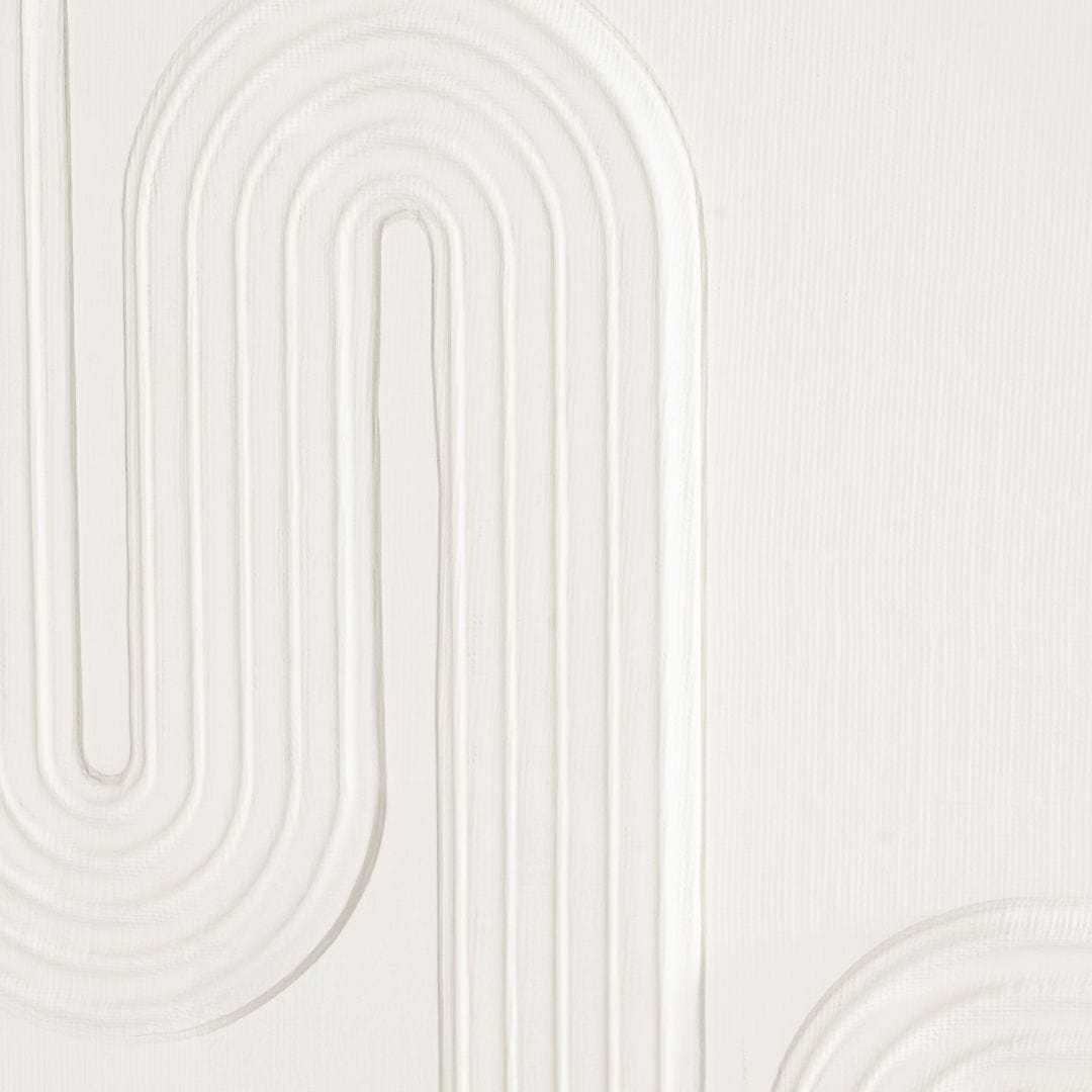 Zoco Home Decor/Accessories Maze Wall Art | Off-White