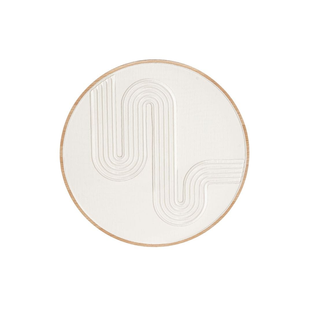 Zoco Home Decor/Accessories Maze Wall Art | Off-White