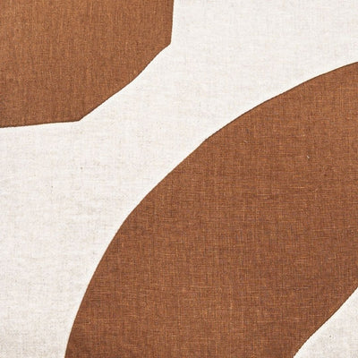 Zoco Home Housse de coussin Meira Brown Sugar | 50 x 50 cm