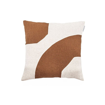Zoco Home Housse de coussin Meira Brown Sugar | 50 x 50 cm